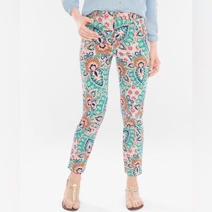 🌺Chicos So Slimming Bombay Medallion Girlfriend Ankle Jeans 🌺